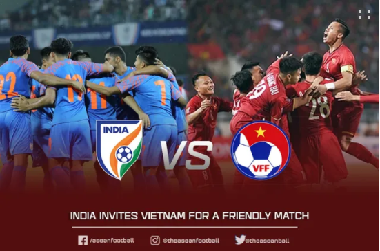 印度邀请越南国足进行友谊赛 hinh anh 1