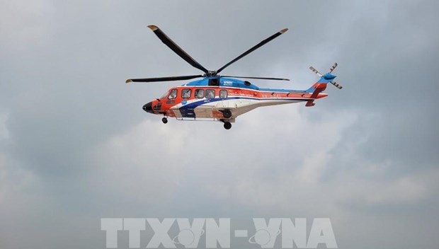 胡志明市推出直升机旅游和救援服务 hinh anh 1