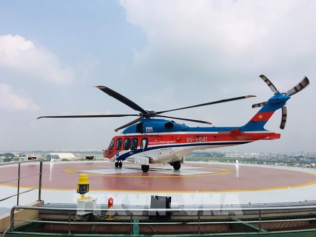 胡志明市推出直升机旅游和救援服务 hinh anh 2