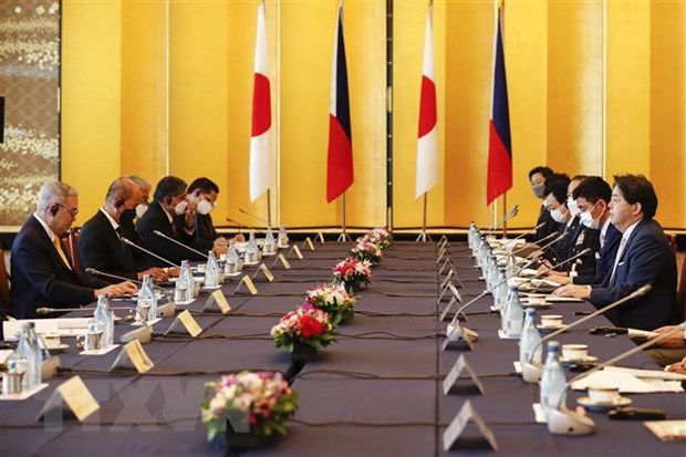 日本和菲律宾反对非法海洋主权主张 hinh anh 1