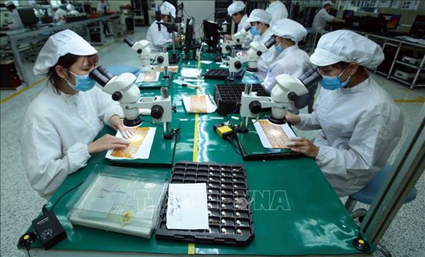 2022年一季度越南劳动者收入大幅增长 hinh anh 1