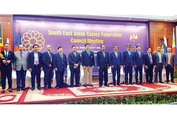 柬埔寨组织召开东南亚运动会联合会会议 hinh anh 1