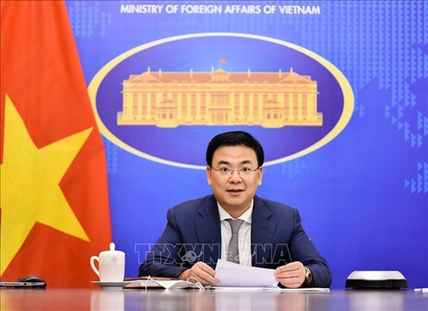 越南-南非第五次政府间伙伴关系论坛线上举行 hinh anh 1