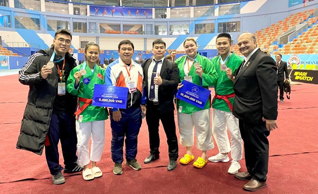 第 31 届东南亚运动会：越南克柔术队提出获得比赛第一名的目标 hinh anh 1