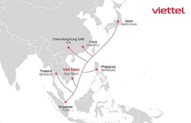 越南带宽容量最大海底光缆项目拟于2023年投入运营 hinh anh 1