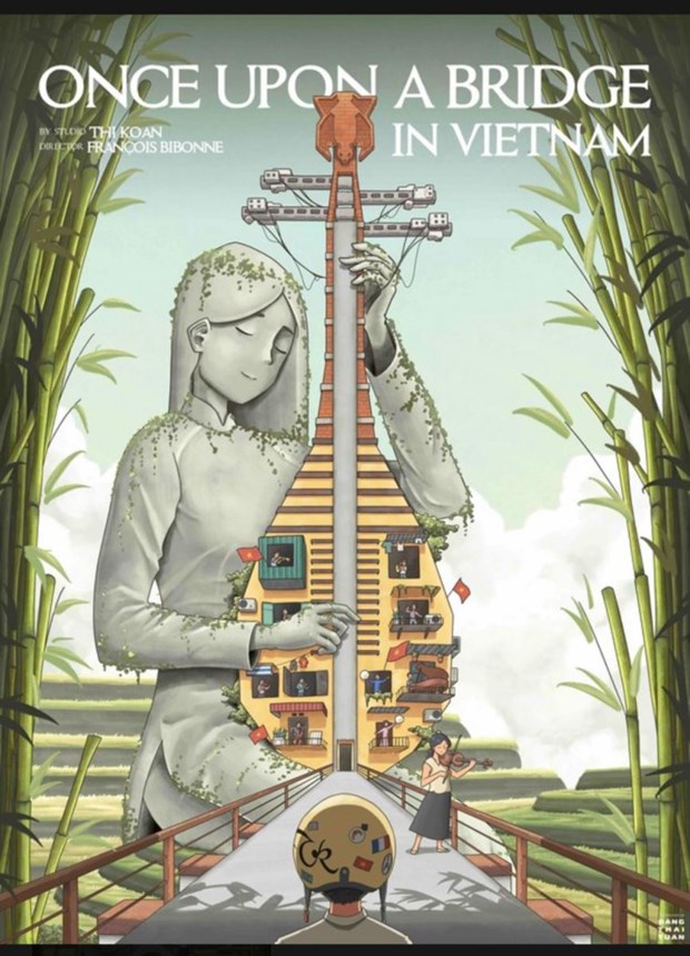 法国青年用音乐拉近西方与越南文化的距离 hinh anh 2