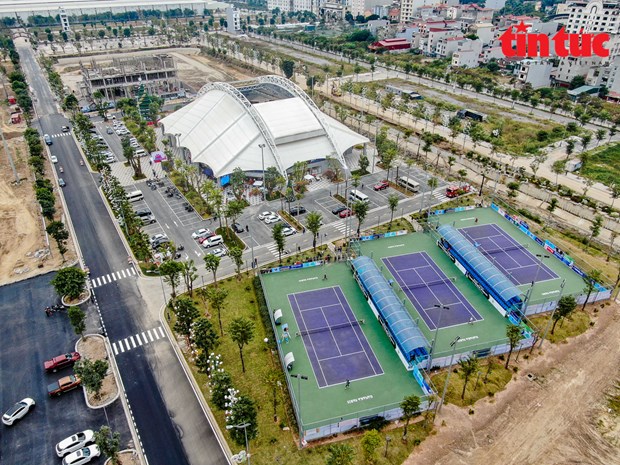 第31届东运会：探索亚洲最具规模网球中心 hinh anh 1