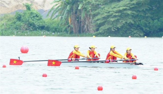 第31届东南亚运动会：划船赛项越南收获两枚金牌 hinh anh 1