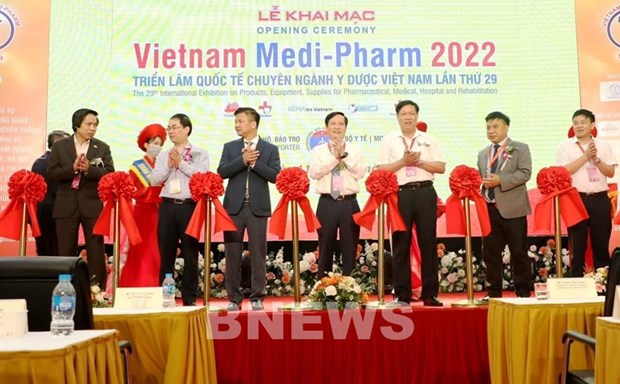 2022年越南国际医药展在河内开幕 hinh anh 1
