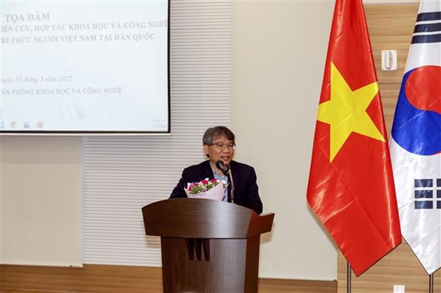越南驻韩国大使馆举行科学技术座谈会 hinh anh 2
