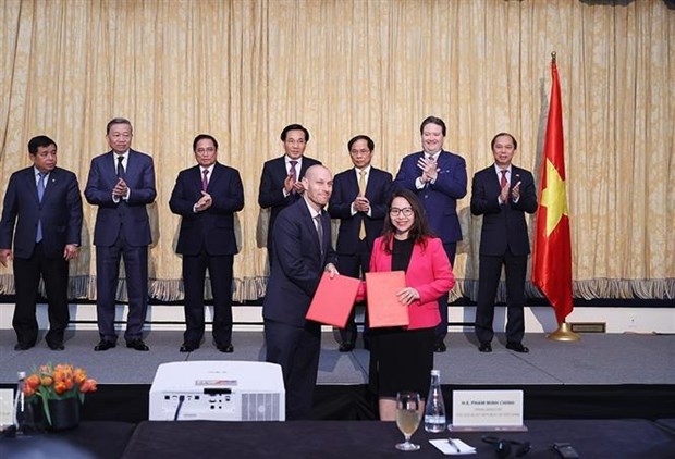范明政总理出席越美贸易、投资和旅游促进会议 hinh anh 2