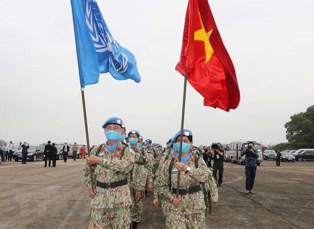 联合国维和人员国际日：越南多边外交的亮点 hinh anh 1