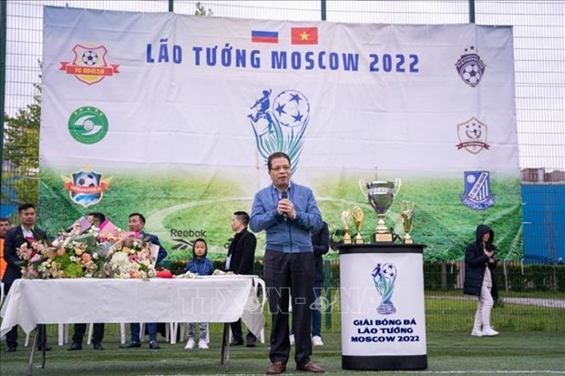 足球比赛增加了俄罗斯越南人社群之间的凝聚力 hinh anh 1