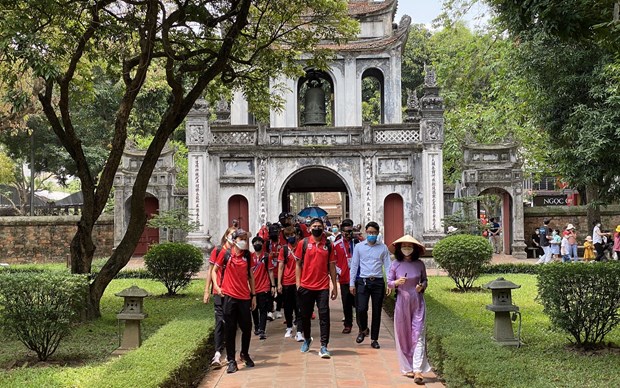 2022年5月越南接待国际游客量继续上升 hinh anh 1