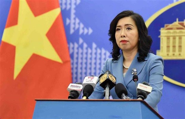 越南外交部例行记者会：越南与香港的关系继续强劲发展 hinh anh 1