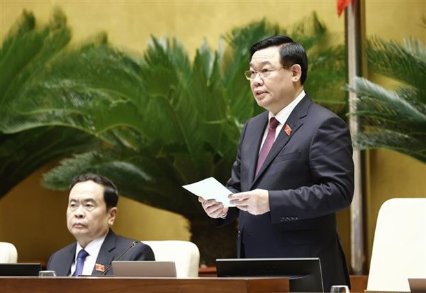 国会主席王廷惠：专题询问和答复询问活动满足全国选民和人民的期待 hinh anh 1