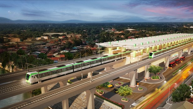 亚行批准为菲律宾铁路项目提供高达43亿美元的贷款 hinh anh 1