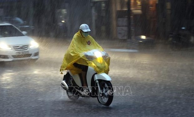 越南北部和中部地区降雨天气将会持续较长时间 hinh anh 1