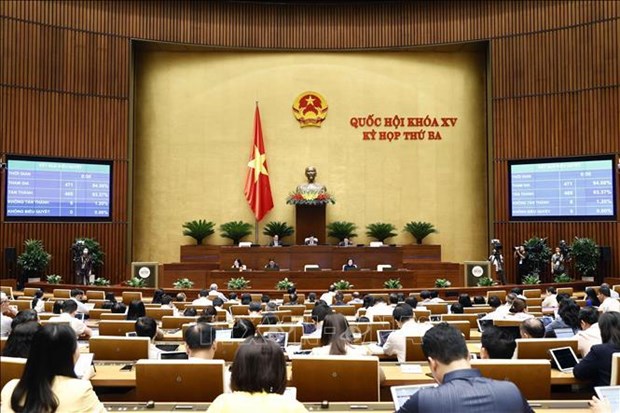 越南第十五届国会第三次会议新闻公报（第十九号） hinh anh 1