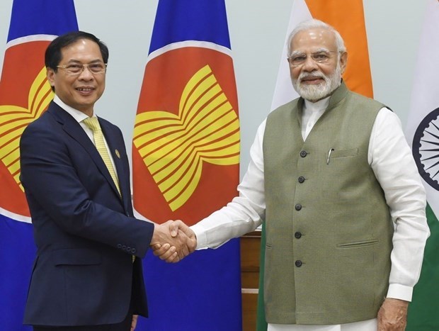 越南与印度一致同意推动双边合作关系务实高效发展 hinh anh 1
