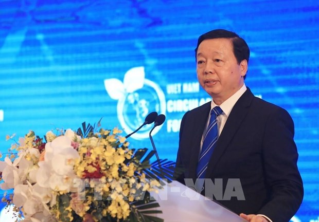 2022年越南循环经济论坛：“净零排放——从承诺到行动” hinh anh 2