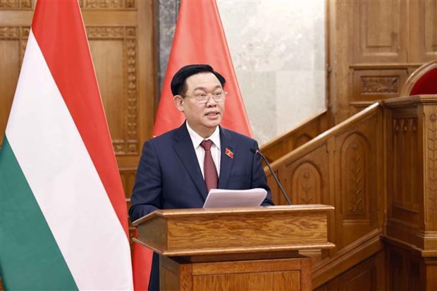 越南国会主席王廷惠与匈牙利议会议长拉斯洛主持召开第四次立法座谈会 hinh anh 3