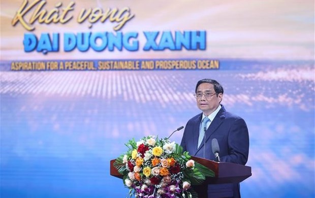 范明政总理：越南坚持确保国防安全，坚定维护海上主权，推动海洋经济发展 hinh anh 1