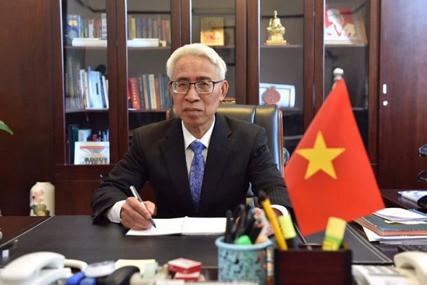 越南驻中国大使范星梅：越中关系继续保持稳定并有新进展 hinh anh 1