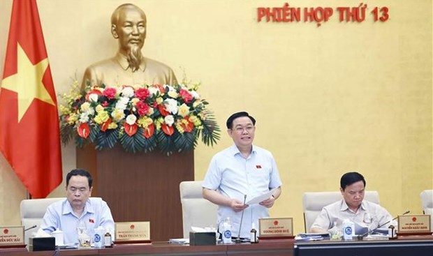 越南国会常务委员会第十三次会议圆满闭幕 hinh anh 1