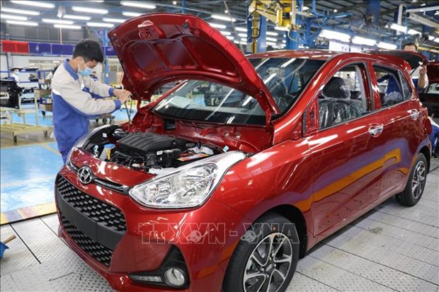 零部件短缺导致现代汽车在越南销量下降34% hinh anh 1