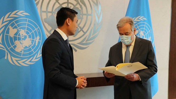 越南建议联合国秘书长援助开展气候行动 hinh anh 1