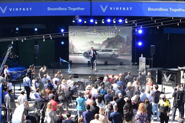 VinFast在美国加州开设6家电动汽车专卖店 hinh anh 2