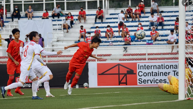 2022年东南亚女子足球锦标赛：越南女足队排名第四 hinh anh 1