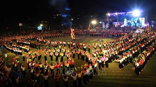 超2000人将参加大型“傣族群舞” hinh anh 1