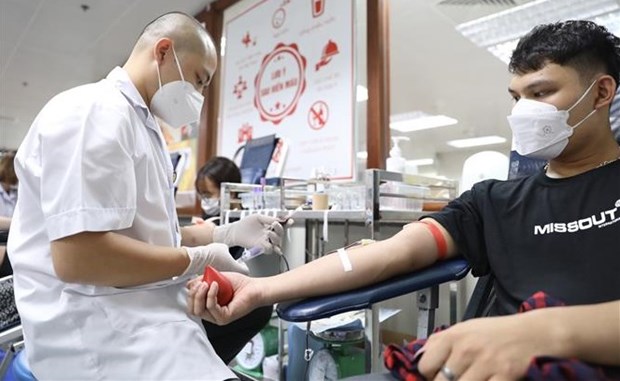 2022年“智恩的血滴”无偿献血志愿活动正式开幕 hinh anh 2
