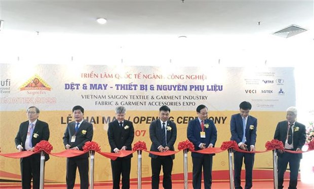 2022年越南西贡纺织及制衣工业展览会开展 hinh anh 1
