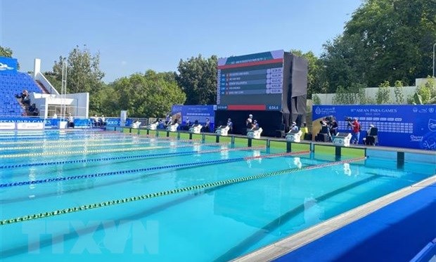 2022年东残会：越南在游泳赛项夺得五枚金牌 hinh anh 1