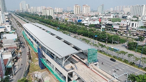 胡志明市滨城-仙泉地铁一号线力争2024年开始试运行 hinh anh 2