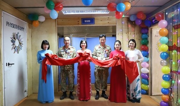 越南野战医院在南苏丹首个妇产科诊所正式开业 hinh anh 1