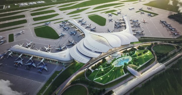 隆城机场航站楼主体工程将于今年10月动工兴建 hinh anh 1
