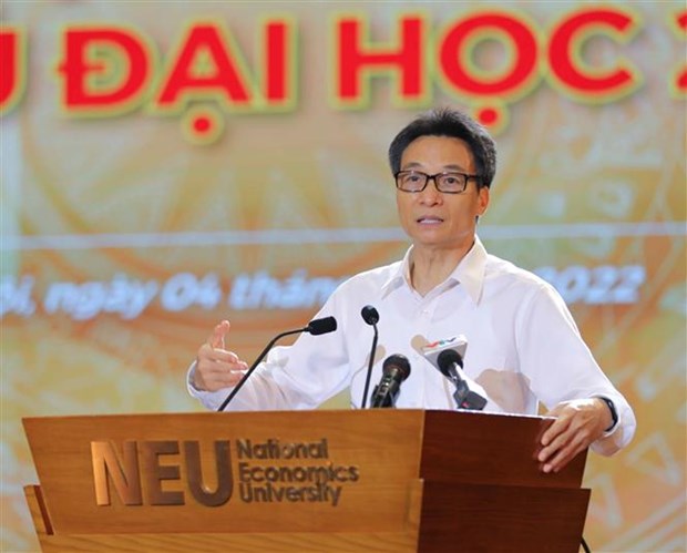 越南政府副总理武德儋：大学应成为管理模式的典范 hinh anh 1