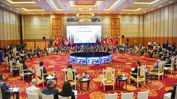 柬埔寨公布AMM-55会议及相关会议结果 hinh anh 1