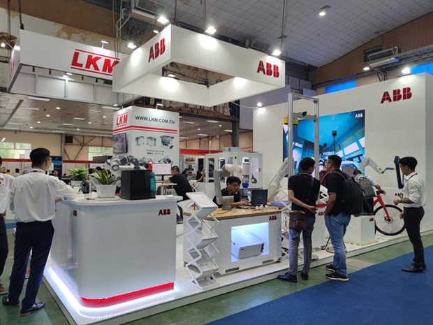 近200个技术品牌厂家参加越南国际工业机械制造展览会 hinh anh 1