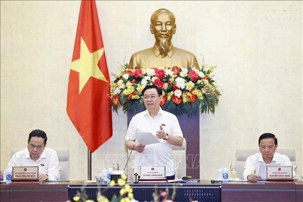 越南国会常务委员会立法工作专题会议开幕 hinh anh 1