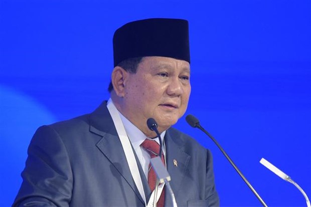 印度尼西亚国防部长第三次竞选总统 hinh anh 1