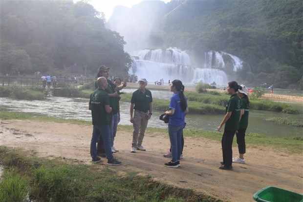 高平省山水UNESCO全球地质公园重新评审 hinh anh 2