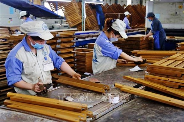 2022年前7个月越南的木材和木制品远销世界110个国家和地区 hinh anh 1