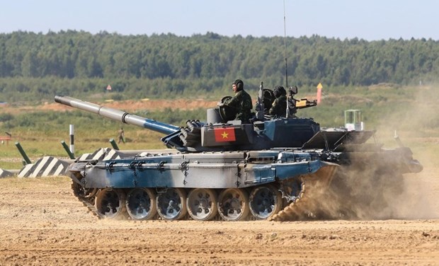 越南人民军队参加2022年国际军事比赛 hinh anh 1