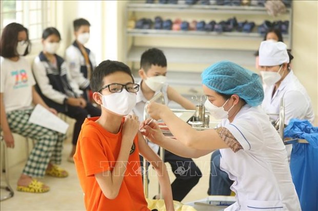 新一批6至12岁儿童Moderna疫苗将于2022年9月运抵越南 hinh anh 2