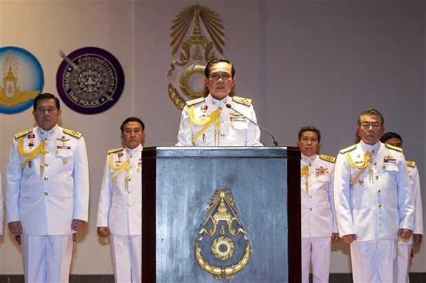 泰国宪法法院裁决总理巴育停职 hinh anh 1